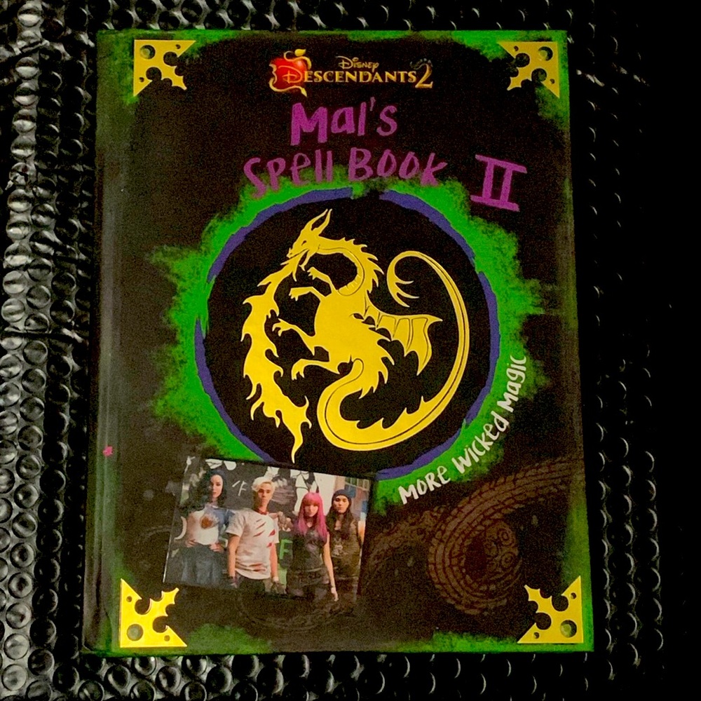 Mal's Spell Book II by Disney Book Group First Hardcover Edition June 2017 Magic